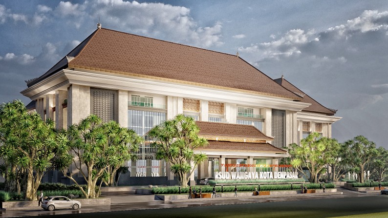 Gedung Poliklinik RSUD Wangaya